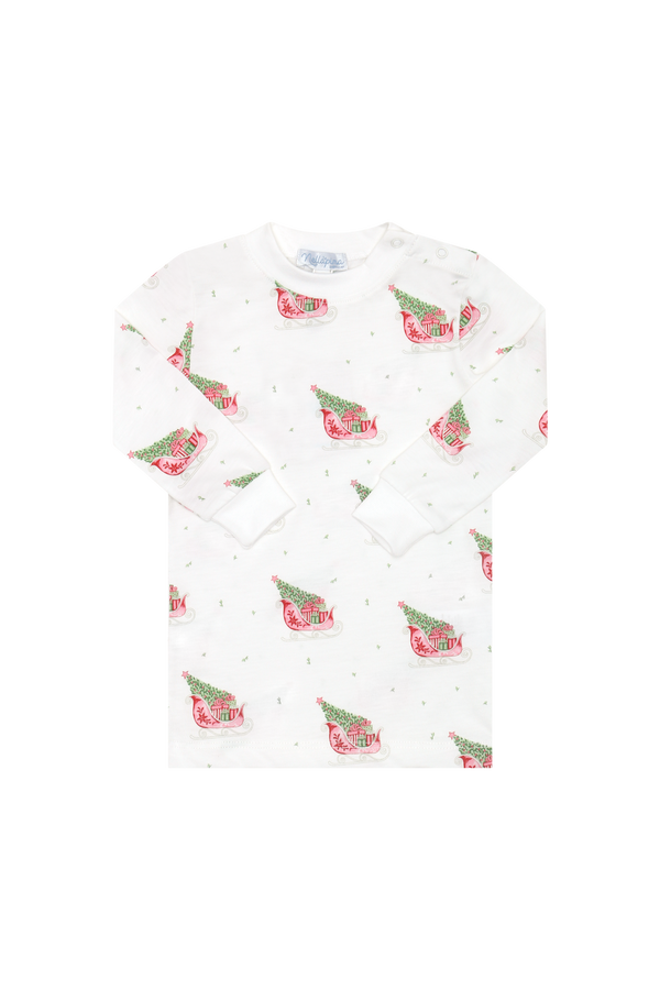 Red Merry Sleighs Pajamas