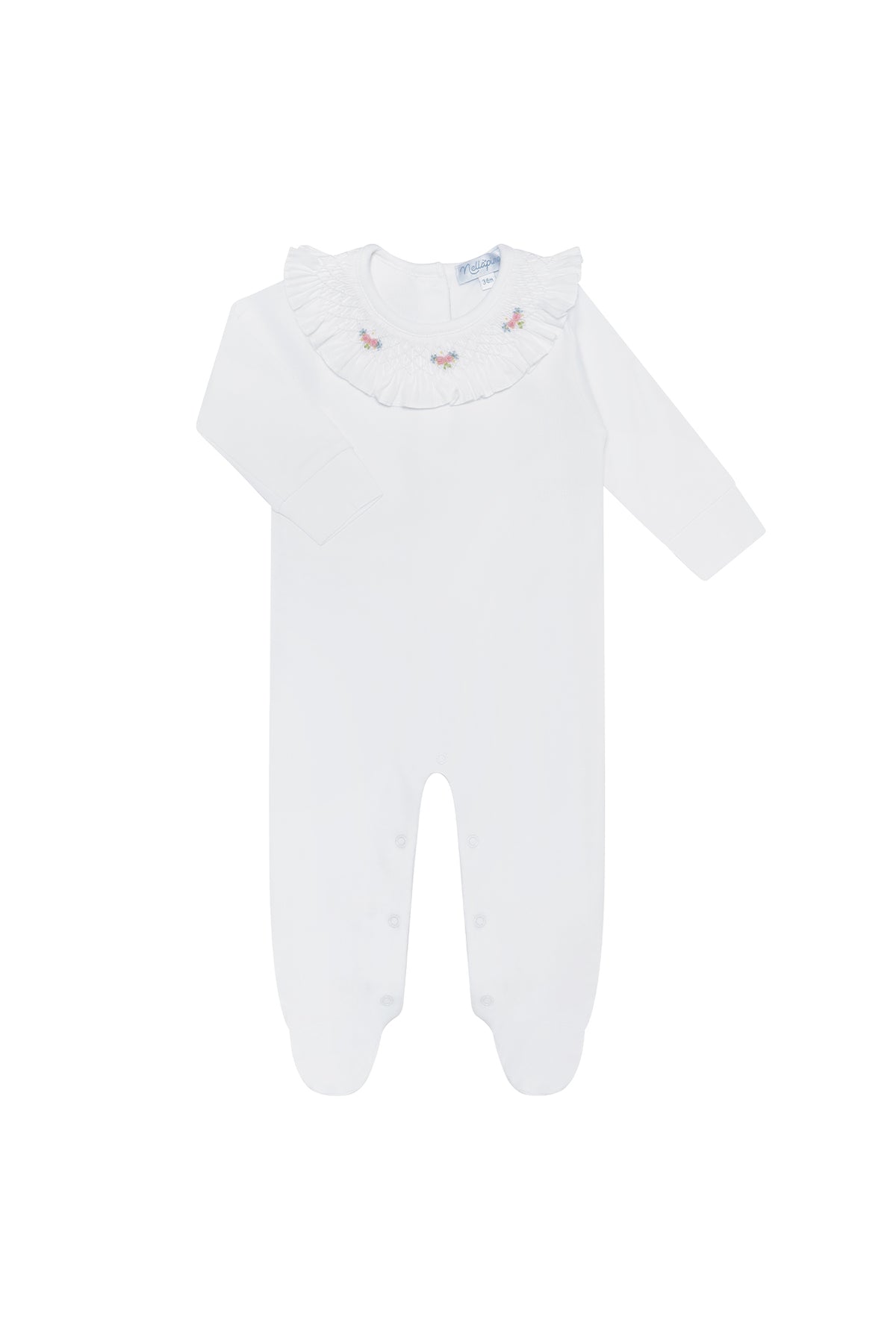 Princess Smocked Footie - Main Image