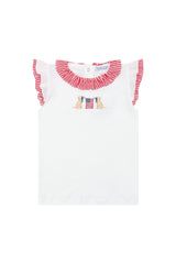 Nellapima American Pups Classic Skort Set Red Top
