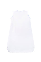 Nellapima Basket Weave Quilted Baby Sack Blue Back