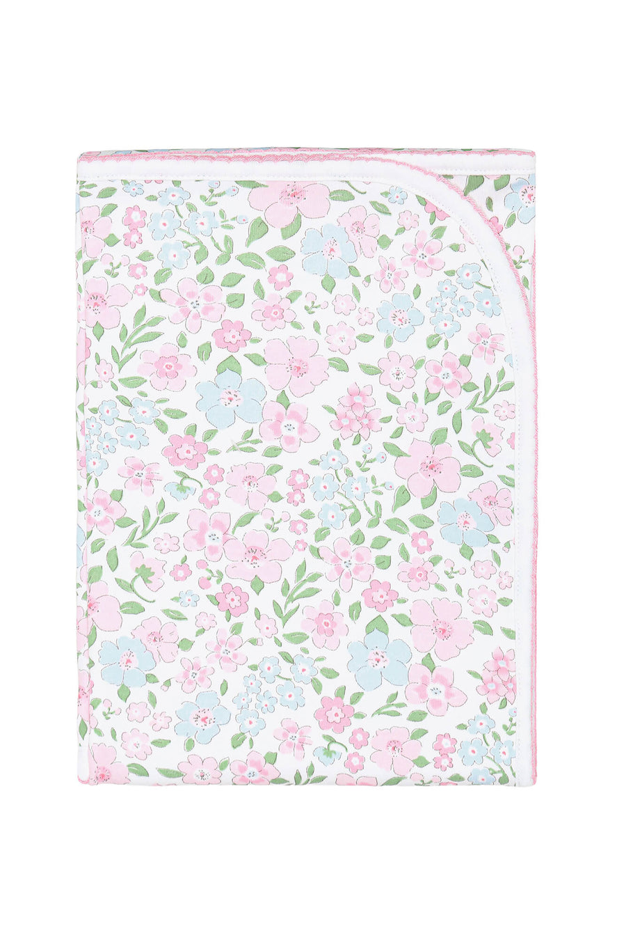 Nellapima English Garden Receiving Blanket Folded