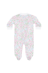Nellapima English Garden Zipper Footie Back