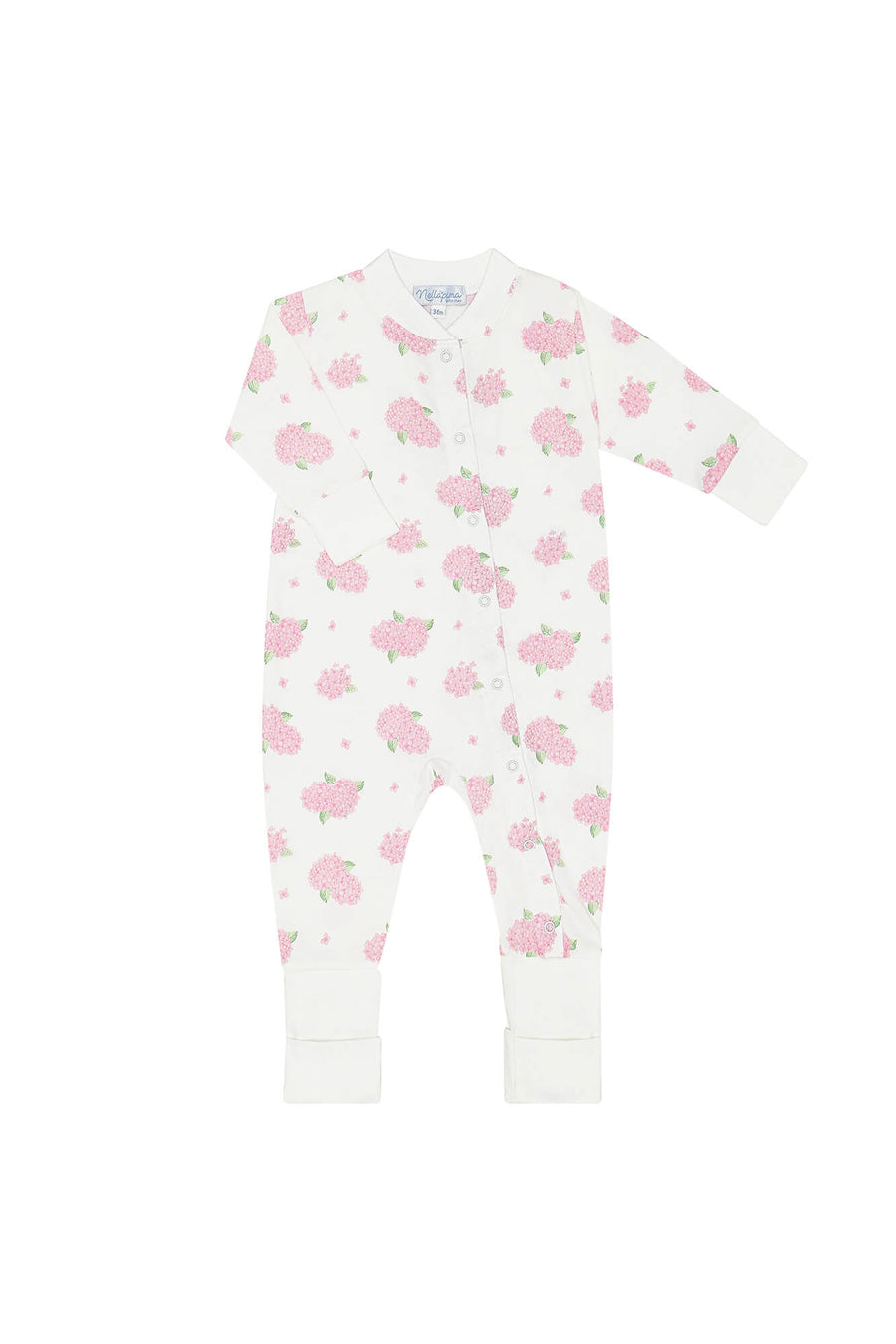 Nellapima Hydrangeas Coverall Pink Front
