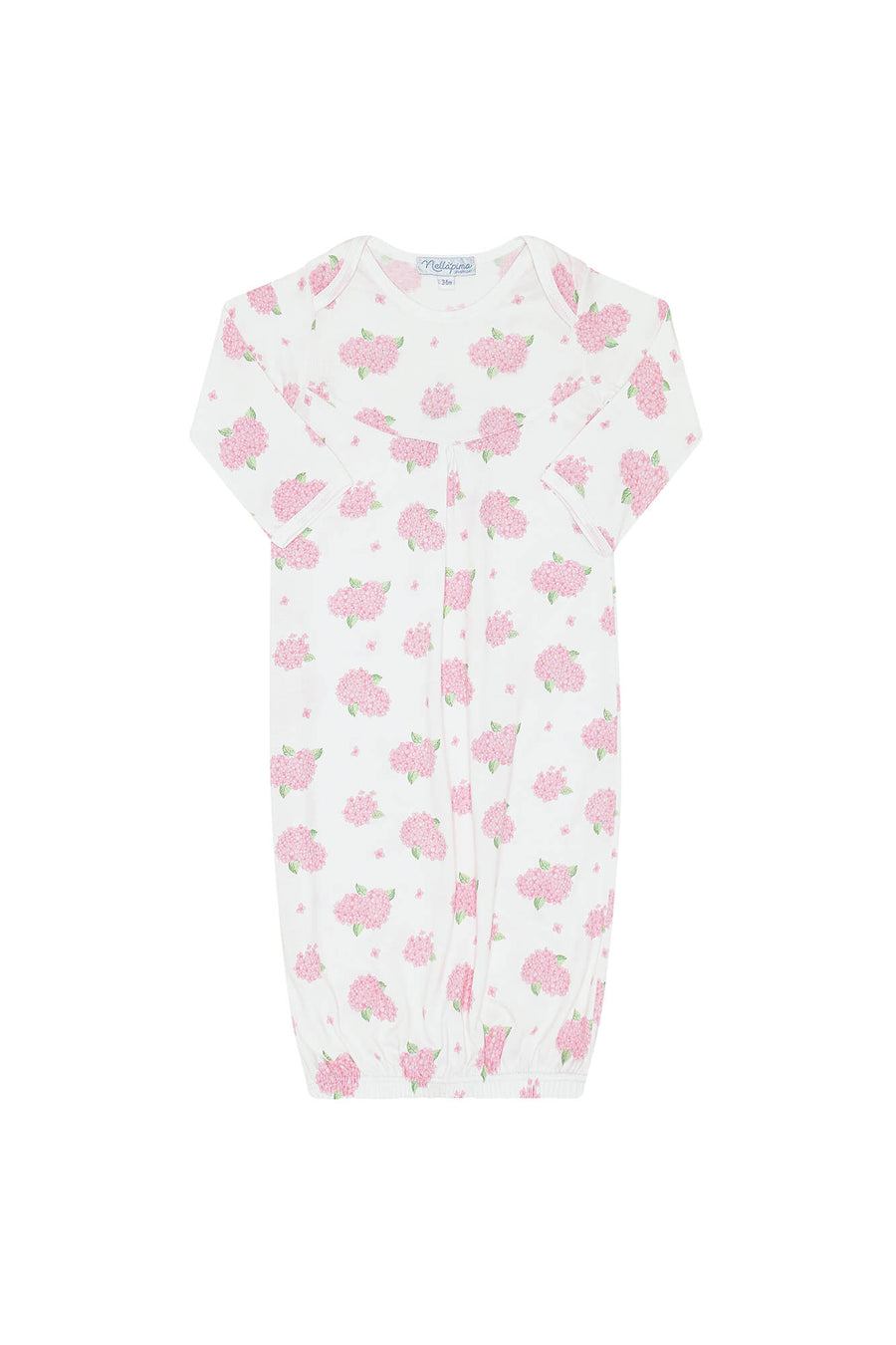 Nellapima Hydrangeas Pink Gown Front