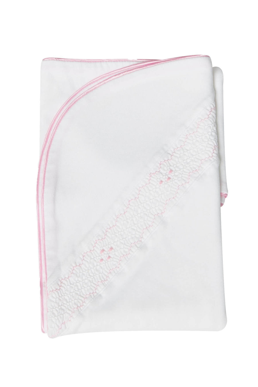 Nellapima Nella Smocked Girl Blanket Pink