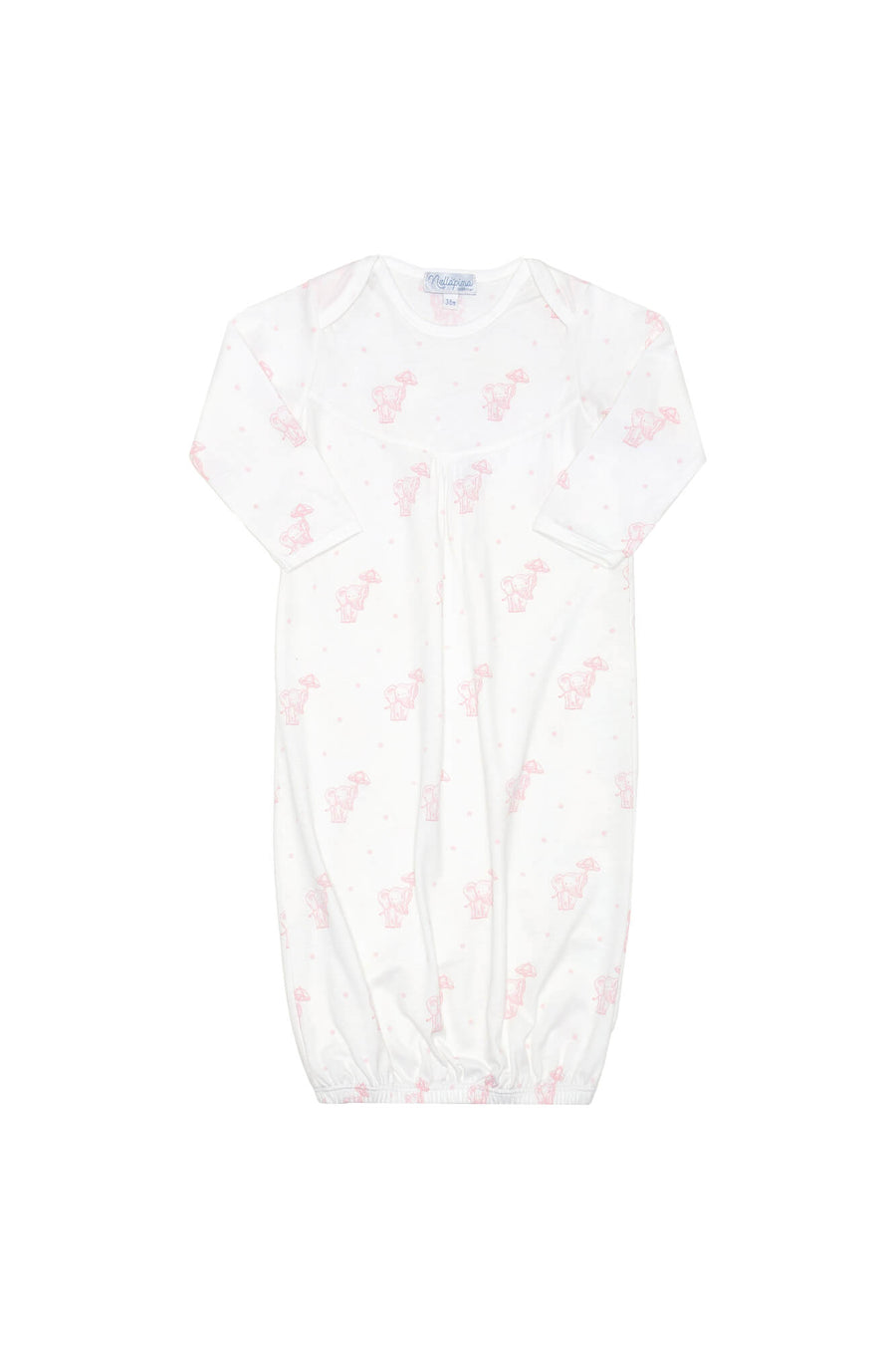 Nellapima Pink Elephant Gown Front