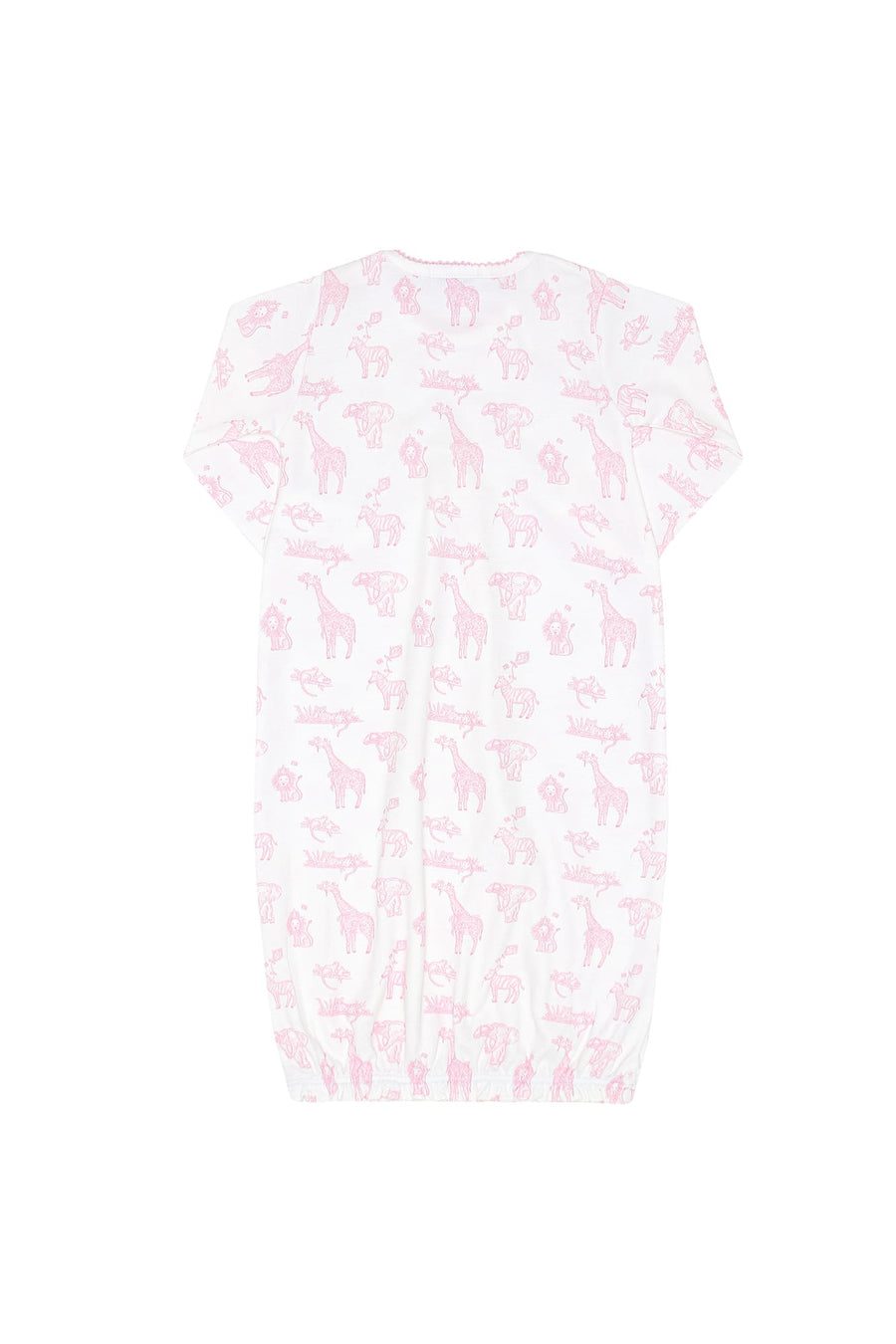 Nellapima Pink Safari Gown Pink Back