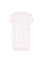 Nellapima Pink Safari Gown Pink Back