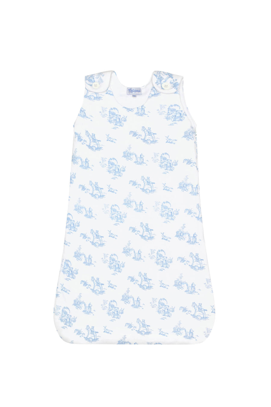 Nellapima-Toile-Winter-Sack-Blue-Front
