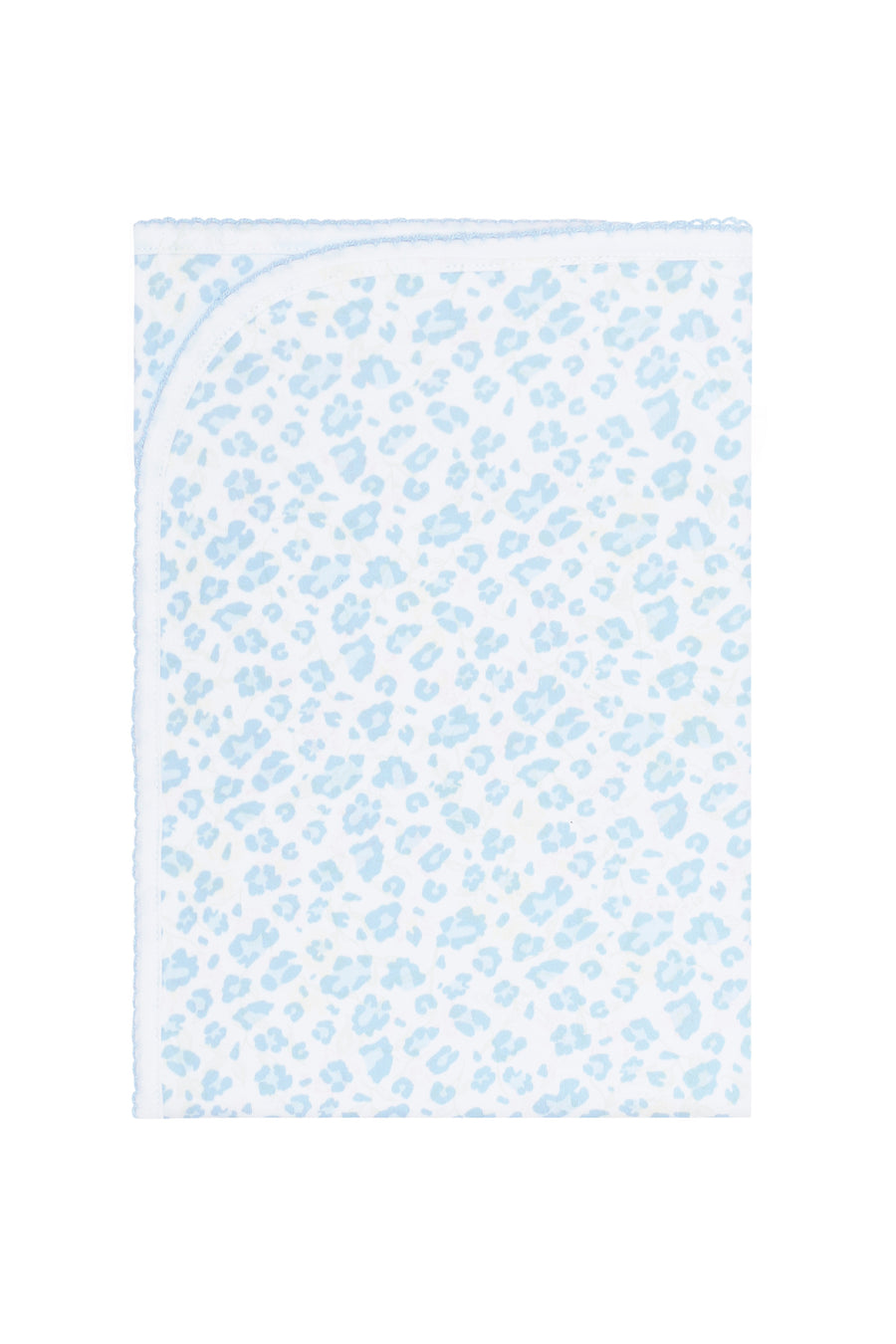 Blue Cheetah Print Blanket