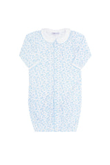 Blue Cheetah Print Converter Gown