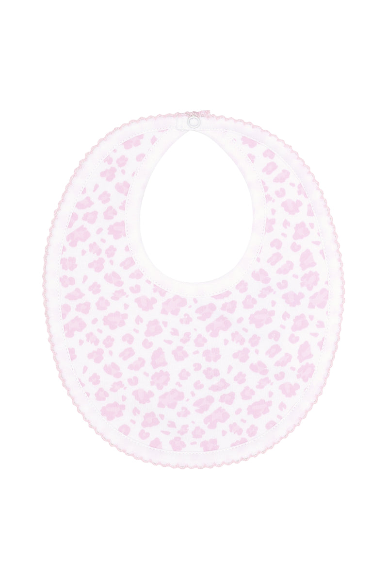 Pink Cheetah Print Bib