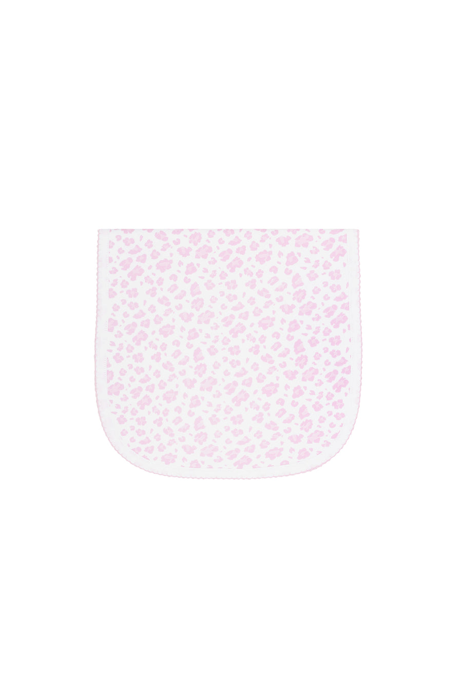 Pink Cheetah Print Burp Cloth