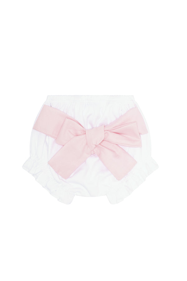 Pink Baby Bow Bloomer