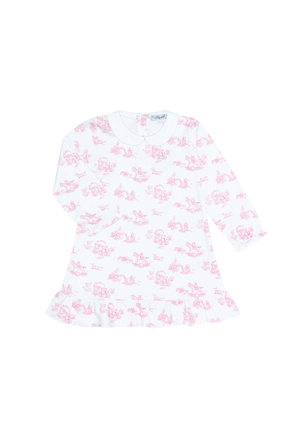 Pink Toile LS Playtime