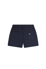 Navy Twill Shorts