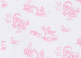 Pink Toile Hooded Towel