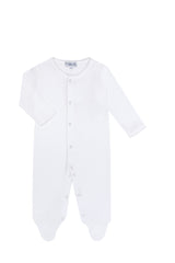 White Crochet Footie