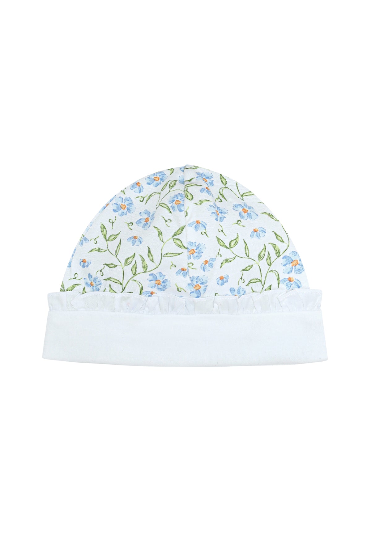 Blue Vines Print Hat – Nellapima - Main Image