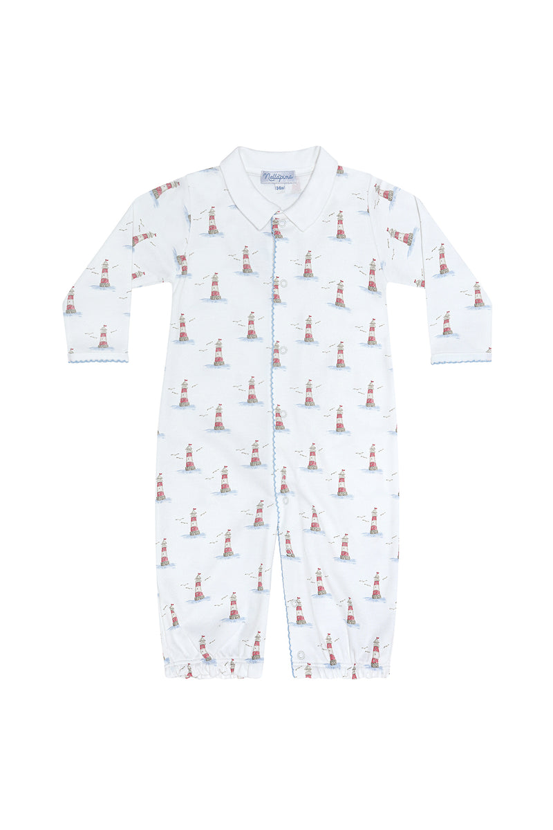 Lighthouse Print Converter Gown