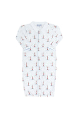 Lighthouse Print Converter Gown