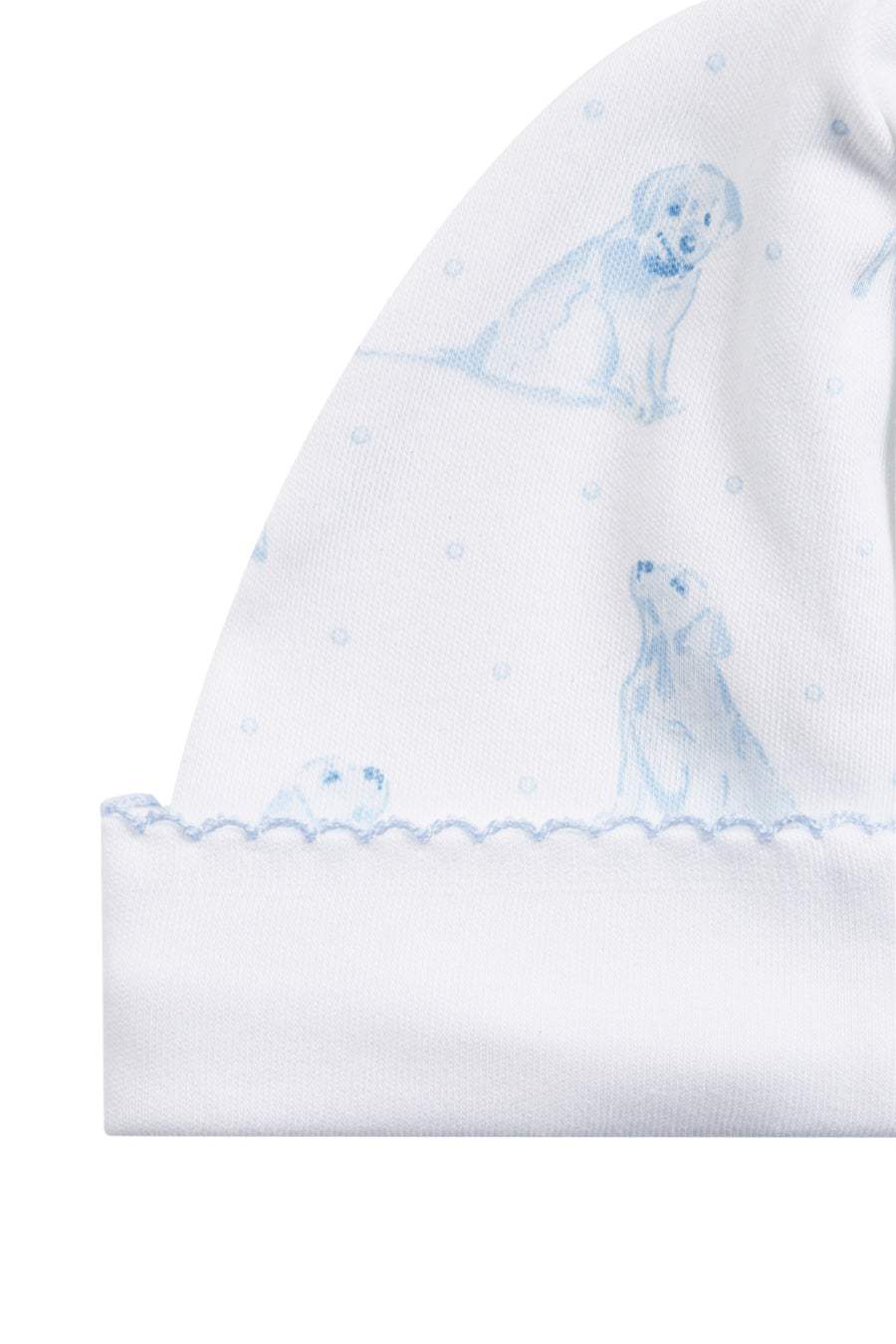 Blue Puppy Love Print Hat