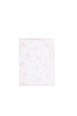 Charming Bows Print Blanket