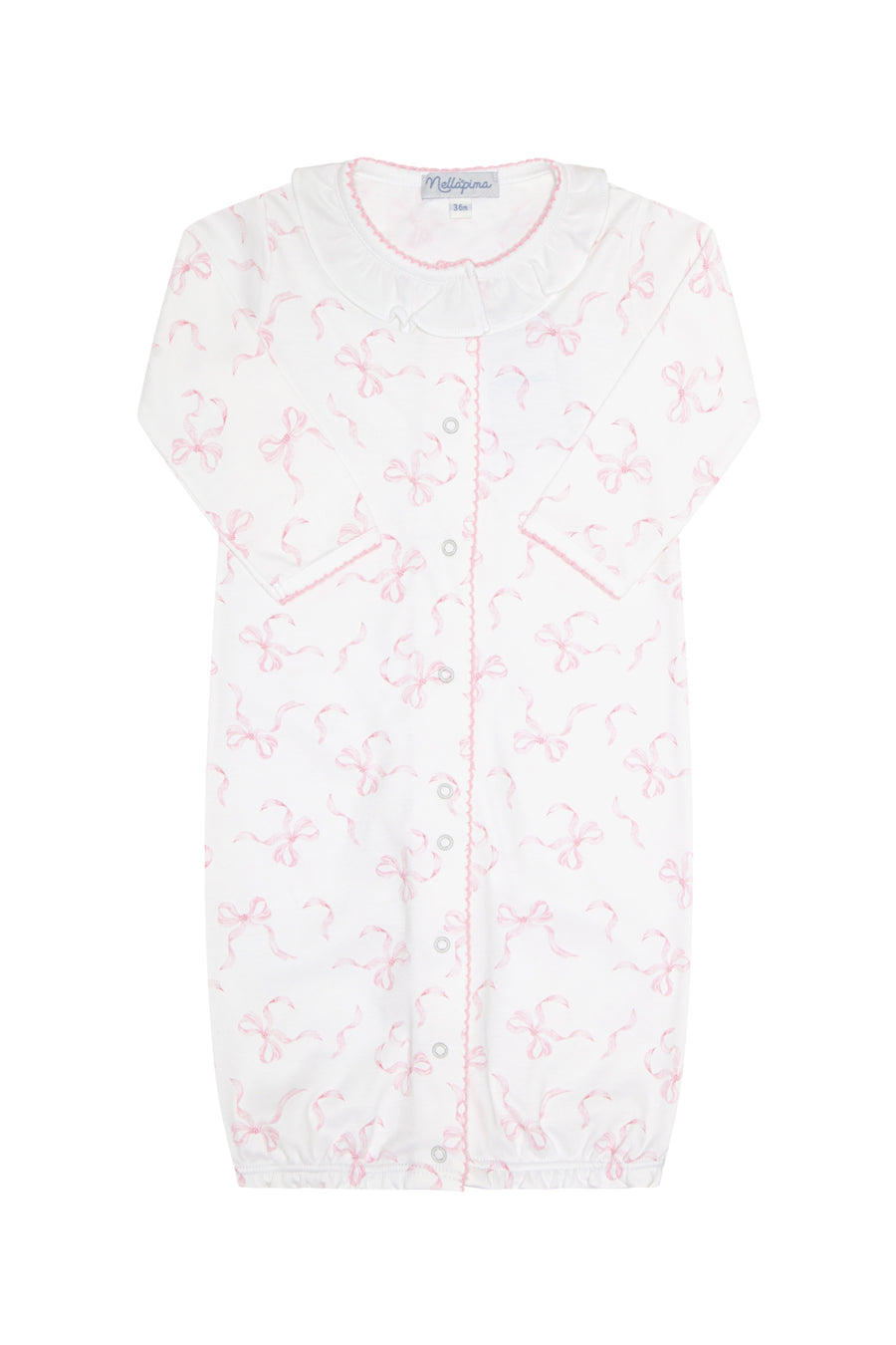 Charming Bows Print Converter Gown