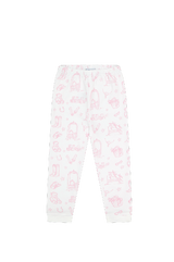 Pink Lone Star Toile Pajamas