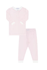 Pink Herringbone Pajamas