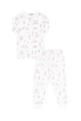 Pink London Toile Pajamas