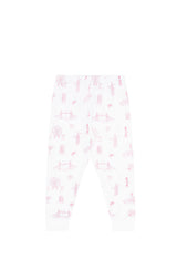 Pink London Toile Pajamas