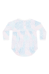 Patchwork Smocked Bubble LS