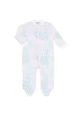 Patchwork Zipper Footie