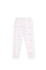 Pink Lone Star Toile Pajamas