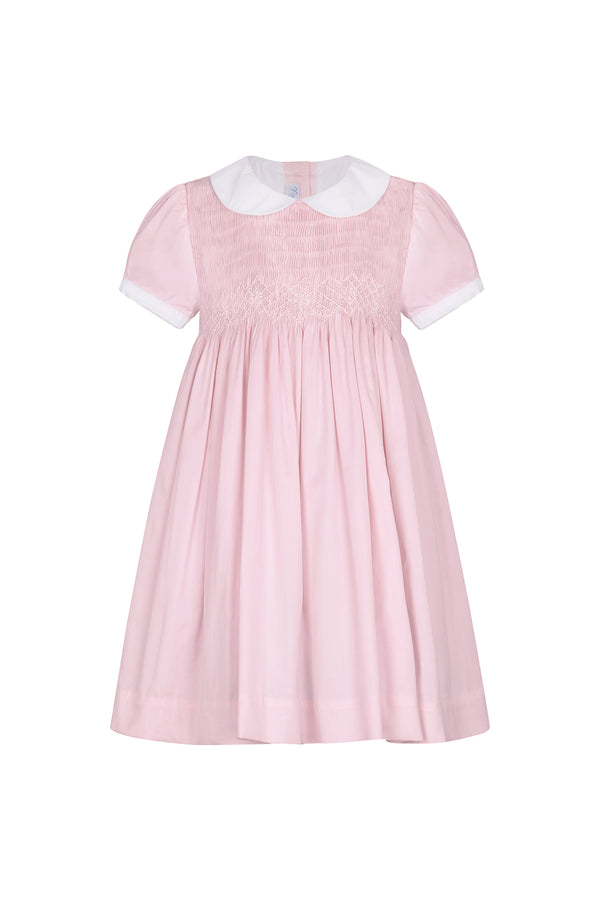 Pink Nella Smocked Dress