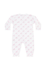 Pink Rocking Horse Romper LS