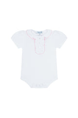 Ruffle Short Sleeve Onesie