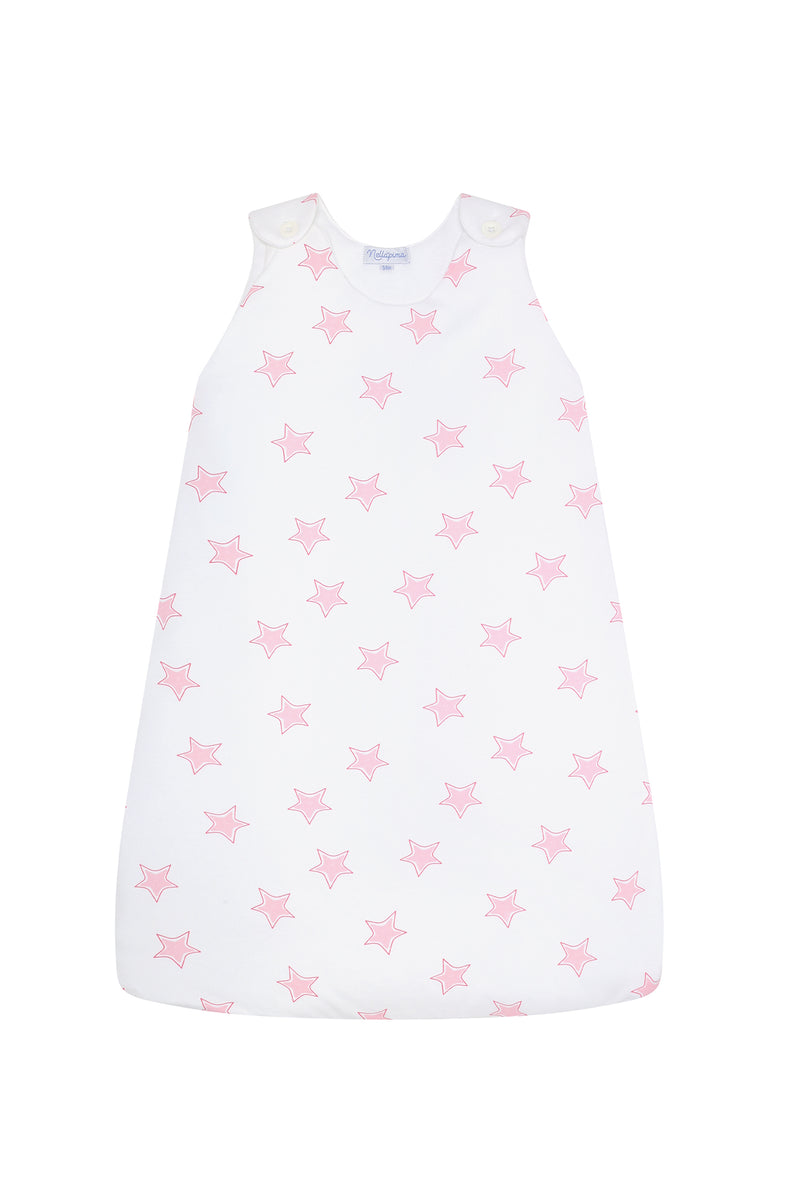 Pink Stars Print Winter Sack