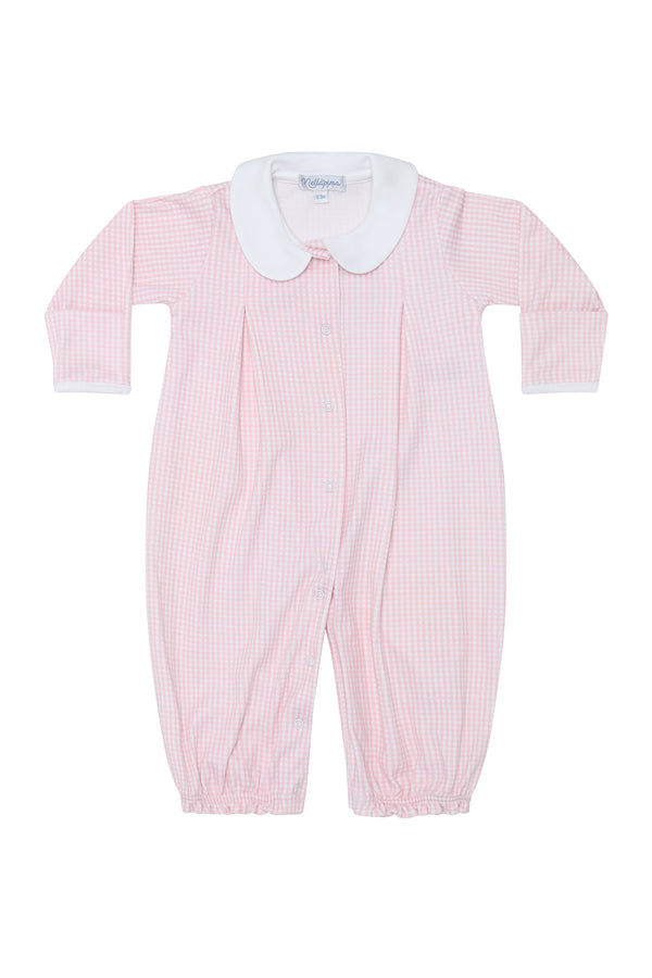 Pink Gingham Converter Gown