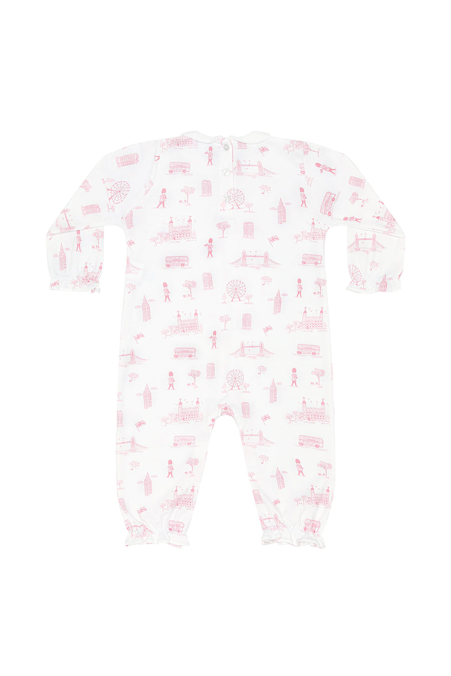 Pink London Toile Romper LS