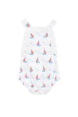 Sailboats Woven Summer Bubble