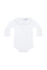 Nella Scallops Long Sleeve Onesie