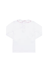 Nella Scallops Long Sleeve Tee