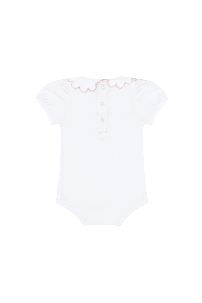 Nella Scallops Short Sleeve Onesie