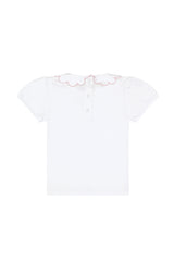 Nella Scallops Short Sleeve Tee