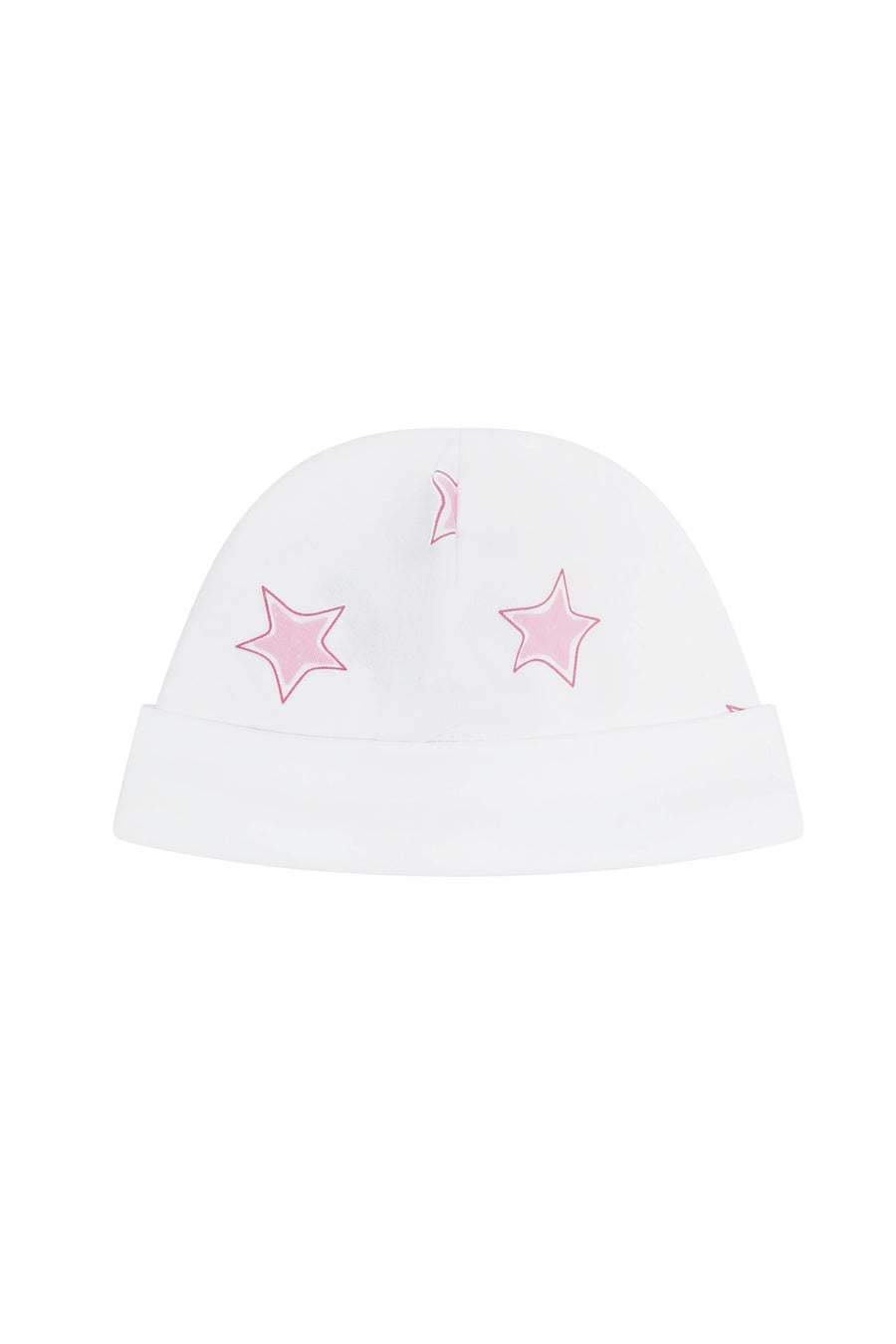 Pink Stars Print Hat