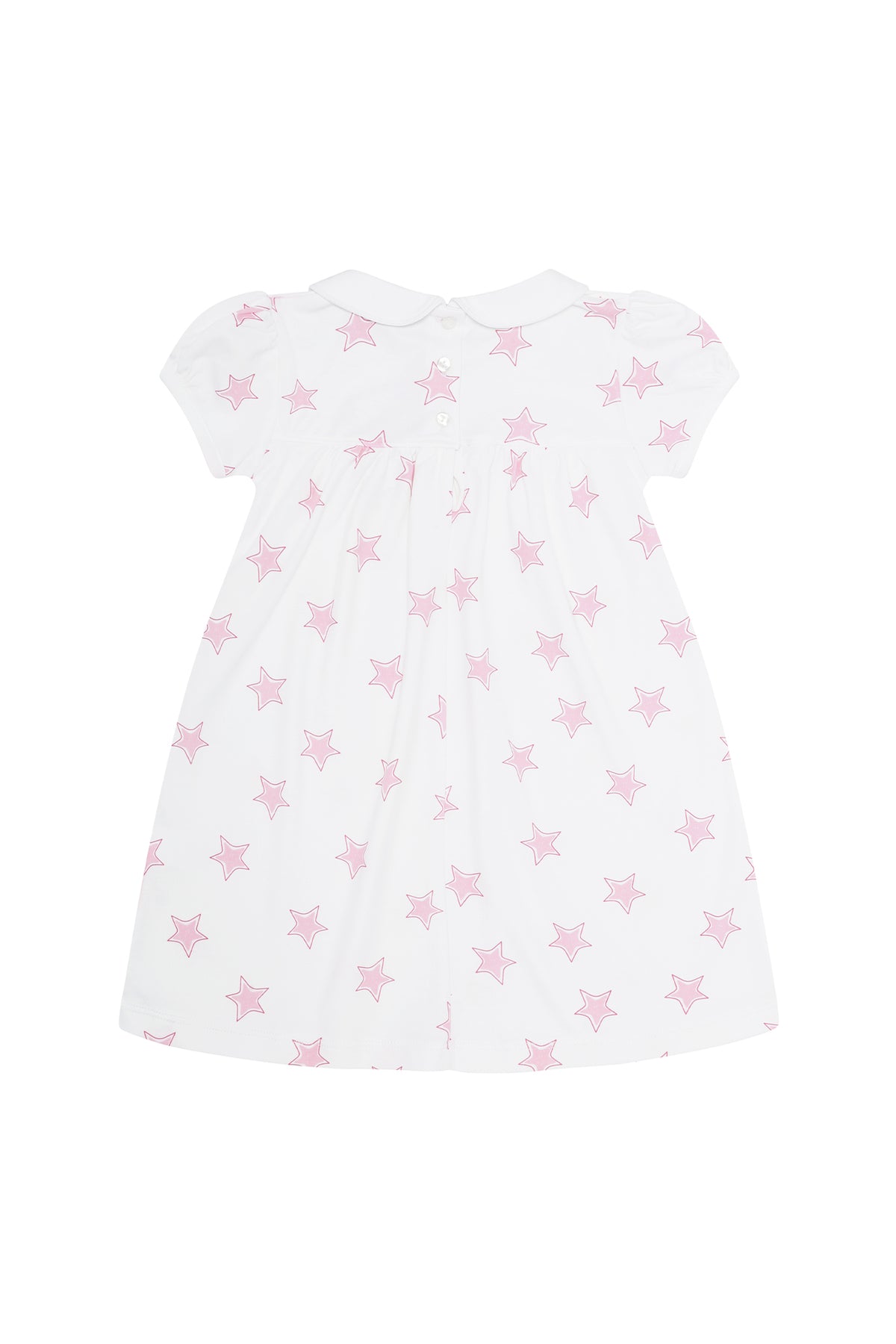 black dress with pink stars Stardust Black