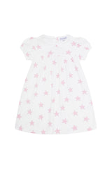 Pink Stars Print Playtime Dress