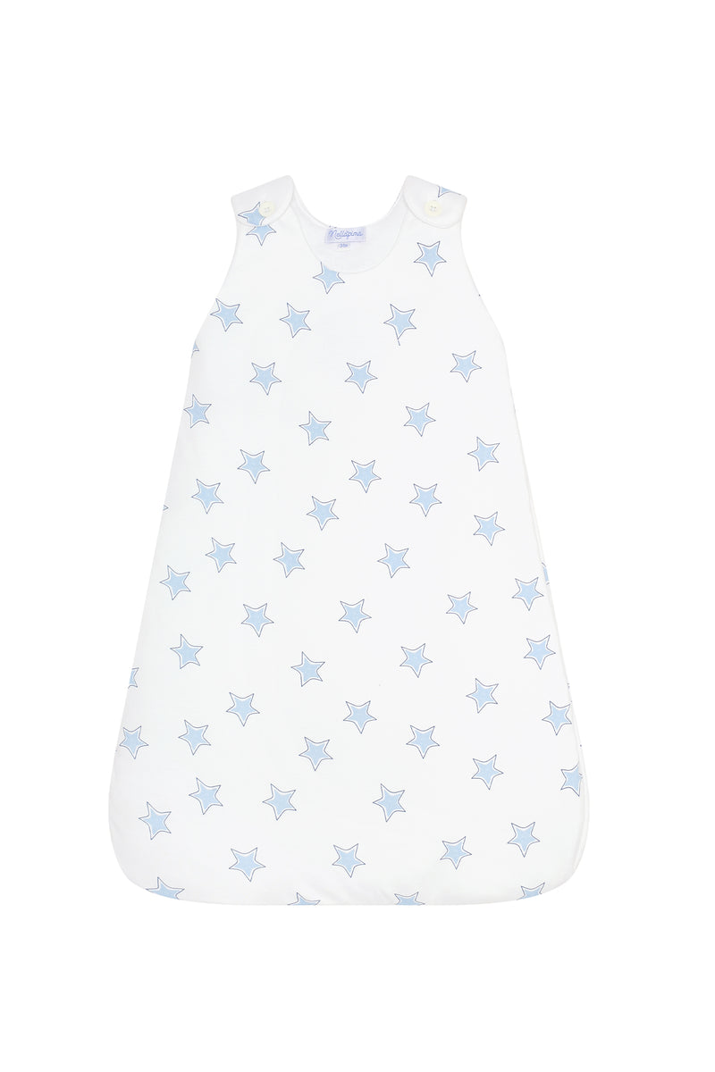 Blue Stars Print Winter Sack